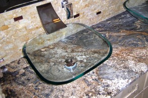 Glass Sink